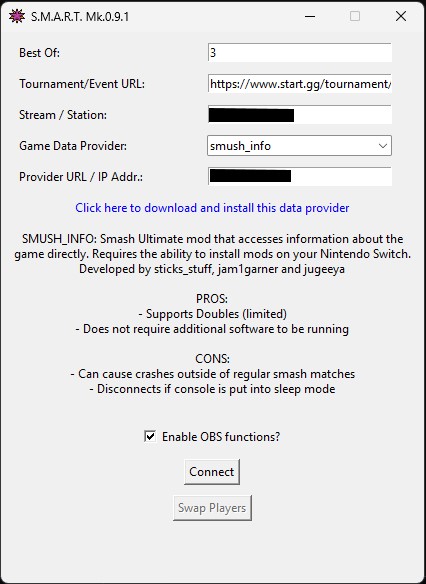 How the S.M.A.R.T. app looks like when you launch it